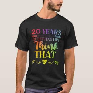 20Th 20 Year Wedding Anniversary Husband Wife T-Shirt