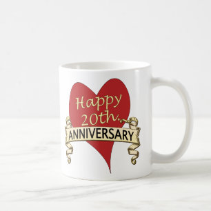20th. Anniversar Coffee Mug