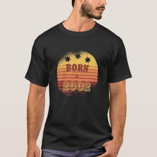 20Th Anniversary Classic Retro Vintage Sunset Birt T-Shirt
