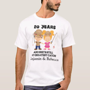 20th Anniversary Custom Gift For Him T-Shirt