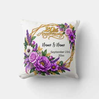 20th Anniversary Gift Cushion