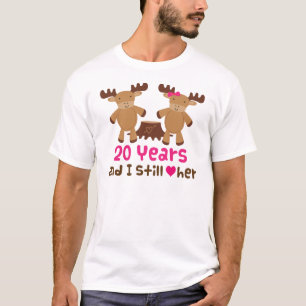 20th Anniversary Gift For Him T-Shirt