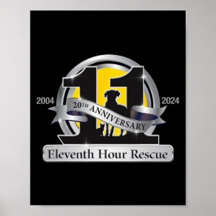 20th Anniversary Logo T-shirt.png Poster