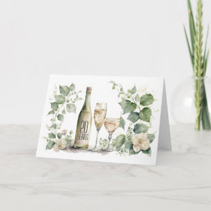 20th Anniversary Wine and Ivy Card