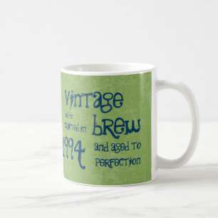 20th Birthday 1994 Vintage Brew or Any Year V20 Coffee Mug