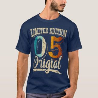 20th Birthday 2005 Limited Edition 20 Years gift T-Shirt