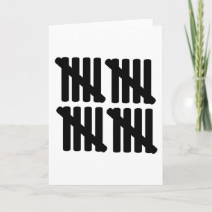 20th birthday card