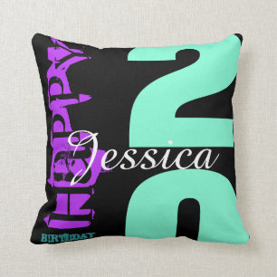 20th Birthday Celebration Personalised POP Pillow