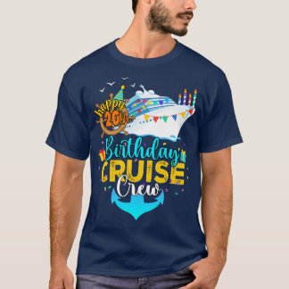 20th Birthday Cruise Crew T-Shirt