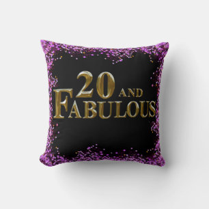 20th Birthday  Cushion
