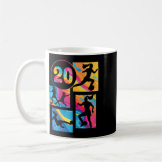20th Birthday Girl Soccer Player Football 20 Years Coffee Mug