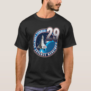 20Th Birthday I To Advance Mankind I Adult Astrona T-Shirt