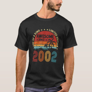 20Th Birthday Party 20 Years Old Being Awesome Vin T-Shirt