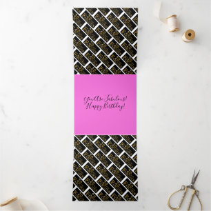 20th Birthday Tri-Fold Holiday Card