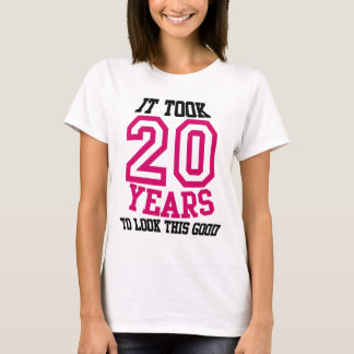 20th Birthday TSHIRT