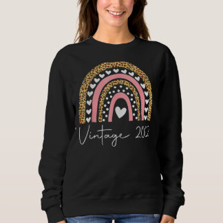 20th Birthday Vintage 2002 Rainbow Birthday Sweatshirt