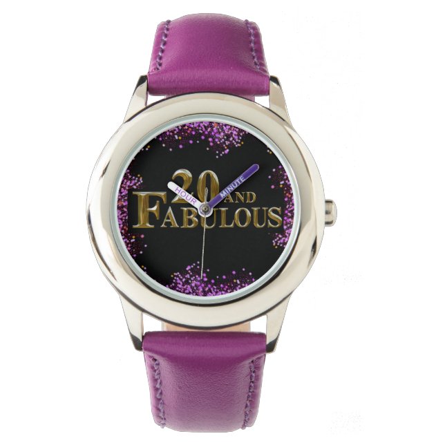 20th Birthday  Watch (Front)