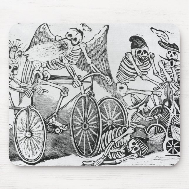 20th century Calavera Mouse Pad (Front)