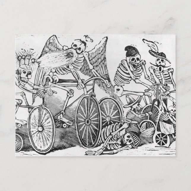20th century Calavera Postcard (Front)