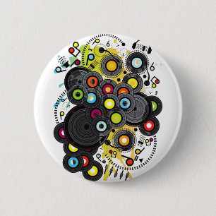 20th-Century Music 6 Cm Round Badge