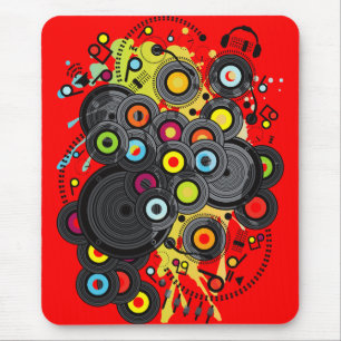 20th-Century Music Mouse Pad