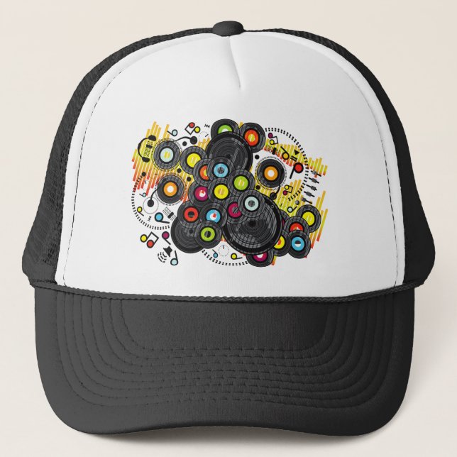 20th-Century Music Trucker Hat (Front)