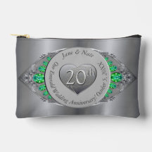 20th Emerald & Platinum Wedding Anniversary