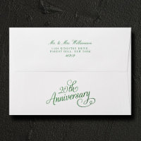 20th Emerald Wedding Anniversary
