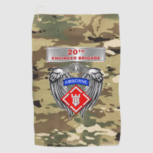 20th Engineer Brigade Airborne Golf Towel
