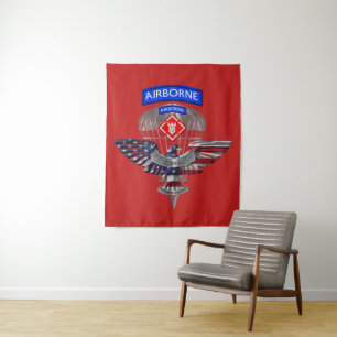 20th Engineer Brigade-Airborne Veteran Tapestry