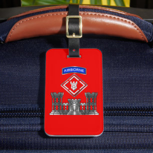 20th Engineer Brigade  Luggage Tag