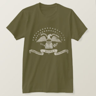 20th Maine Emblem - Distressed T-Shirt