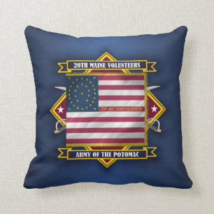 20th Maine Volunteers Cushion