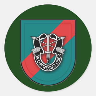 20th SFG(A) 1 Classic Round Sticker