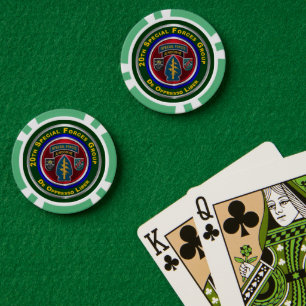 20th Special Forces Group Poker Chips