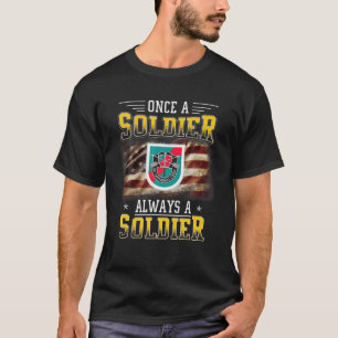 20Th Special Forces Group Veteran Always A Soldier T-Shirt