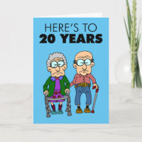 20th Wedding Anniversary Growing Old