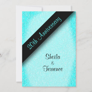 20th Wedding Anniversary Invitation