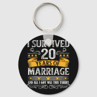20th Wedding Anniversary Shirt Couples Husband Wif