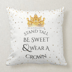 Wearing A Crown Decorative & Throw Cushions | Zazzle AU