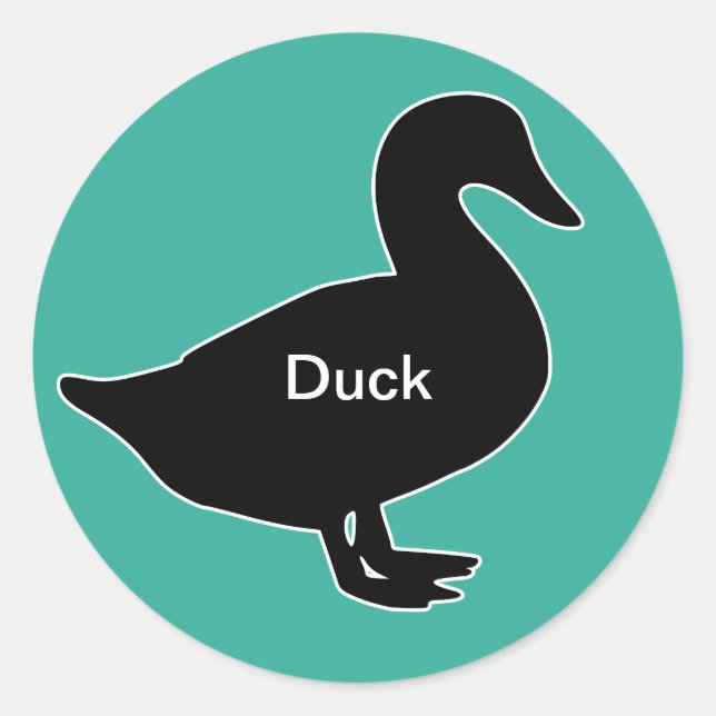 20x Stickers Meal Choice Duck (Front)