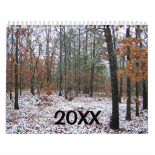 20XX Deer & Black Bear Hunter's Wildlife Calendar