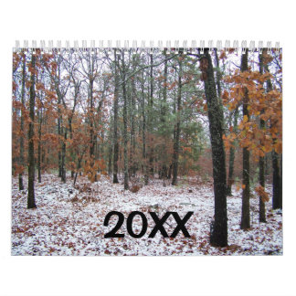 20XX Deer & Black Bear Hunter's Wildlife Calendar