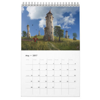 20XX Digital Surreal & Fantasy Art Calendar