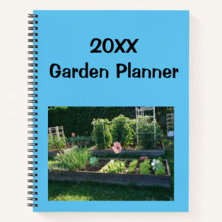 20XX Garden Planner Notebook