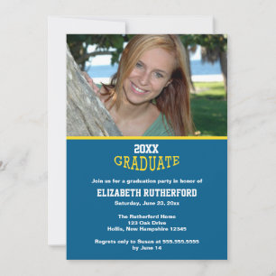 20XX Graduate Photo Card