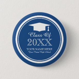 20xx Graduation party favour buttons for graduates