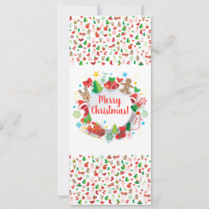 20XX Happy New Year! Christmas Winter Holiday Card