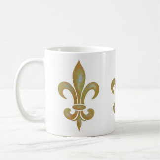 2100 fleur de lis, 2100 fleur de lis, 2100 fleu... coffee mug