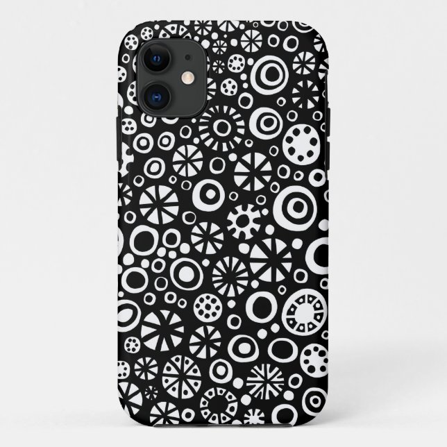 210712 - Black and White iPhone Case (Back)